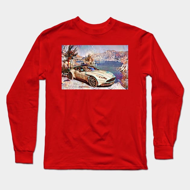 Travel In Style Colection AM Long Sleeve T-Shirt by ArtlyStudio